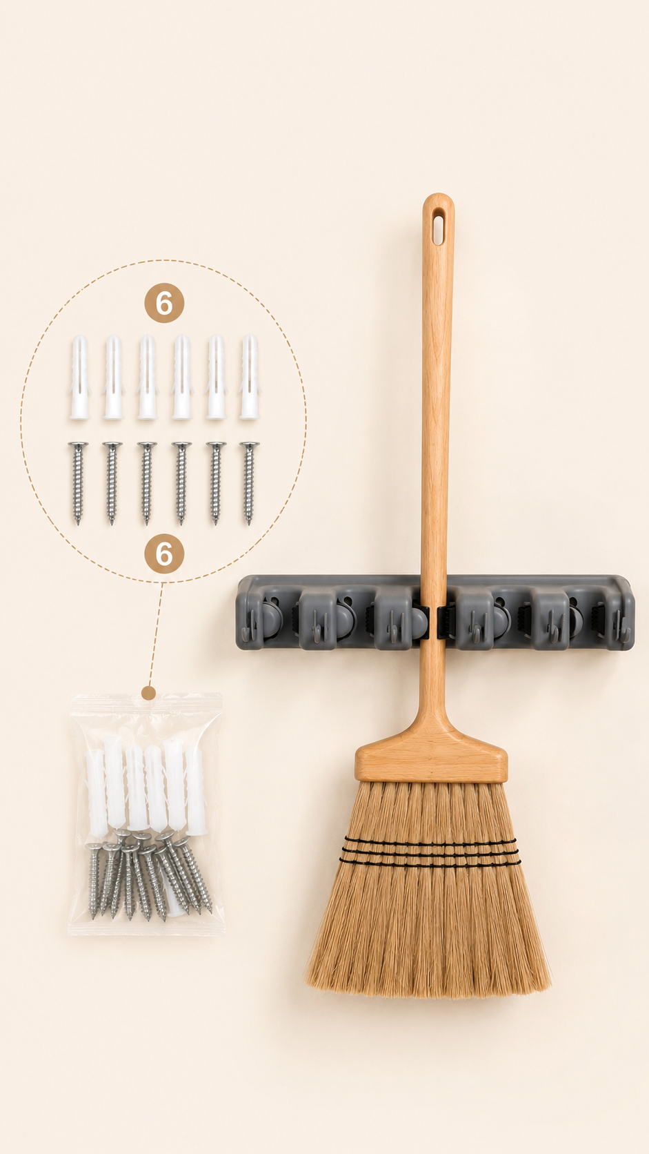 Broom Holder