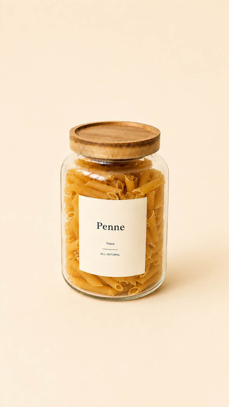Acacia Glass JAR 1250ML